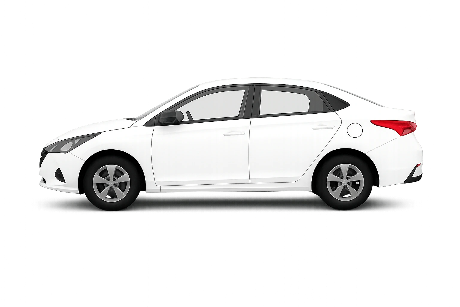 Economy — 4 пассажира, 2 багажа, полный бак